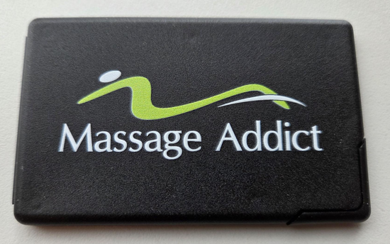 Picture of Massage Addict Rectangle Mint Card